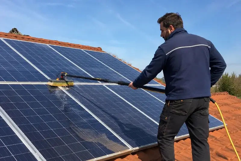 Nettoyage et entretien de panneaux solaires à Saint-Geniès-de-Varensal